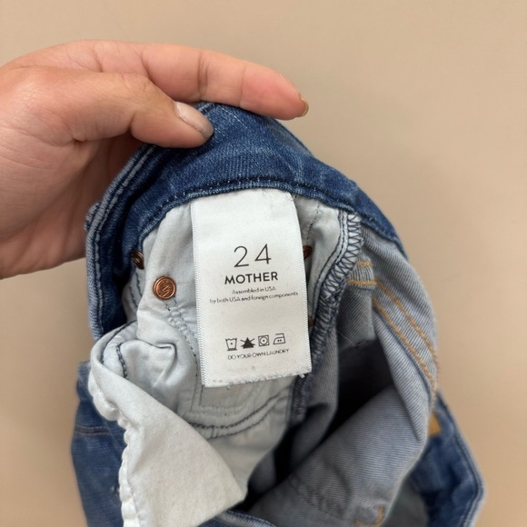 Mother Looker Ankle Fray Jeans - Picture 7 of 9